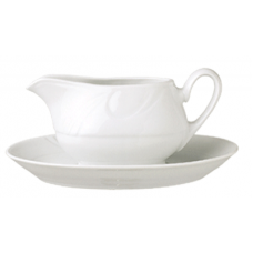 Set sosiera si farfurie suport din portelan Colectia KARIZMA KZM 13 SO-KZM 20 SA MN0180104