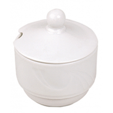 Vas,recipient mustar din portelan Colectia KARIZMA KZM 01 HR MN0180105