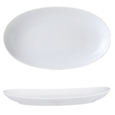 Platou oval din portelan 30x18cm Colectia PERA MN0180121