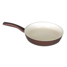 Tigaie GRAMMY 28cm de culoare tabacco, acoperita cu un strat ceramic,neaderent