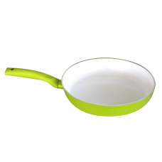 Tigaie GRAMMY 26cm de culoare verde,acoperita cu un strat ceramic,neaderent