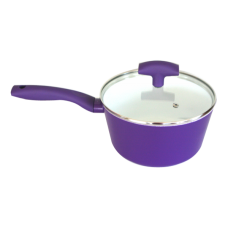 Cratita GRAMMY 20cm de culoare mov,acoperita cu un strat ceramic,neaderent