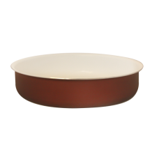 Tava rotunda TANGO 28cm cu invelis ceramic antiaderent, maro