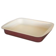 Tava TANGO 30x22xh5,5cm cu invelis ceramic antiaderent, maro