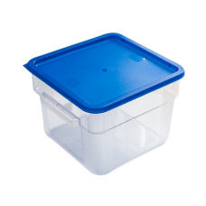 Caserola depozitare alimente, cu capac, RAKI din policarbonat 12lt, 28,5x28,5xh21cm