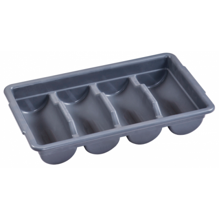 Organizator tacamuri cu 4 compartimente RAKI, 52x29xh10cm, plastic