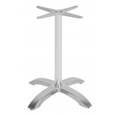 Picior, baza din aluminiu pentru masa cu blat patrat sau rotund RAKI 52x52xh72cm