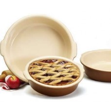 Tava ceramica penru copt rotunda 24x6,2cm 1,5l VILA RiCA, tabaco
