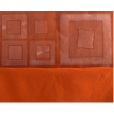 Perdea baie 180x180cm orange MN0198369