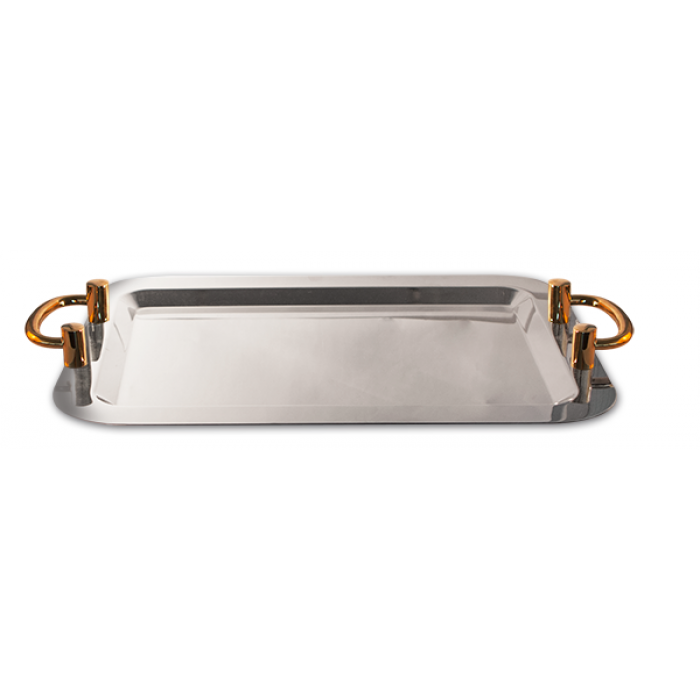 Platou servire tava inox de lux