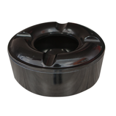 Scrumiera antivant melamin culoare neagra 10,5cm MN0198525