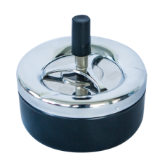 Scrumiera antivant RAKI cu buton D9cm