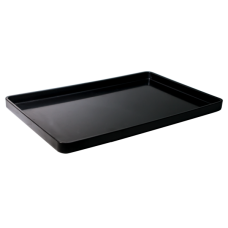 Tavă dreptunghiulară pentru consumabile hoteliere 34x22cm neagra MN0198879