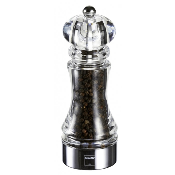 Rasnita acrilica cu piper BISETTI, 18cm