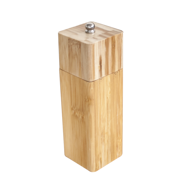 Rasnita din bambus pentru piper RAKI, 5x5xh20cm