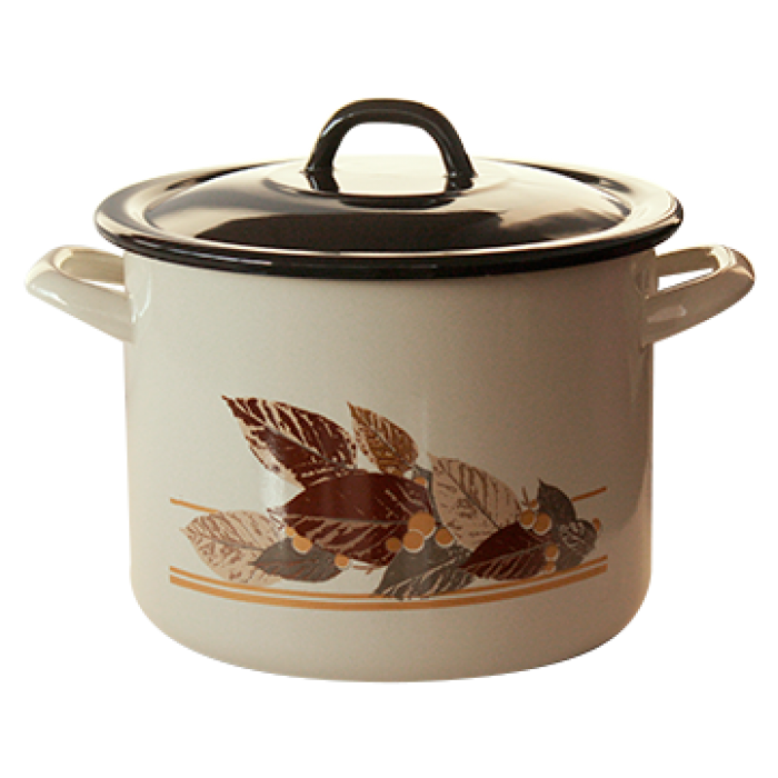 Oala emailata cu capac RAKI Esen 24cm 8,9lt