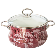 Oala emailata din otel carbon, 4l, D20cm, RAKI NOSTALGIA