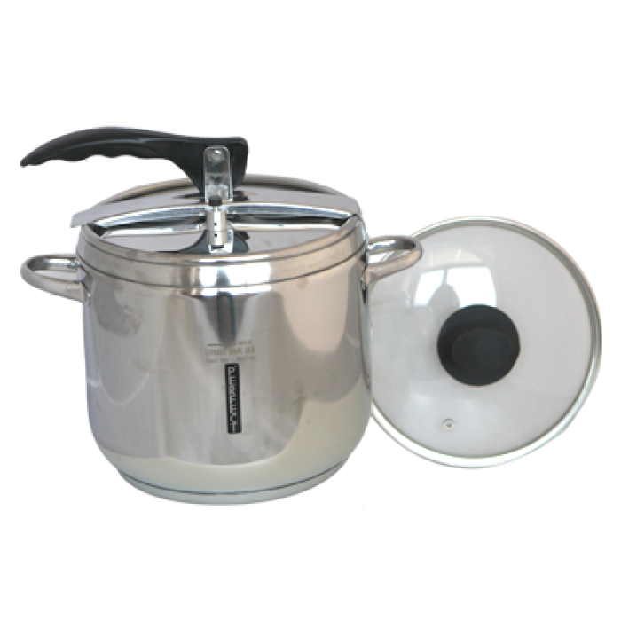 Oala sub presiune PERFECT 7L cu capac sticla