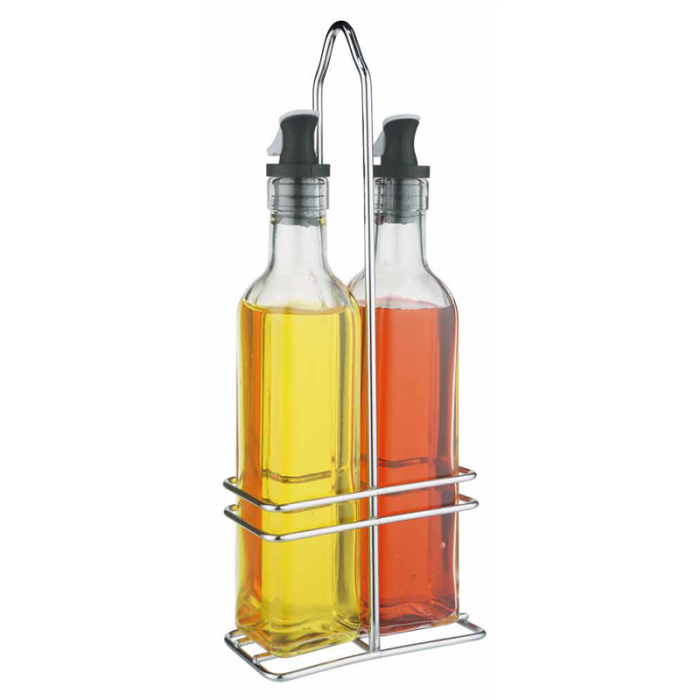 Oliviera 3 piese EasyLife cu suport metalic cromat 250ml MN0132105