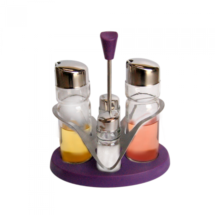 Oliviera cu suport plastic culoare mov MN010657