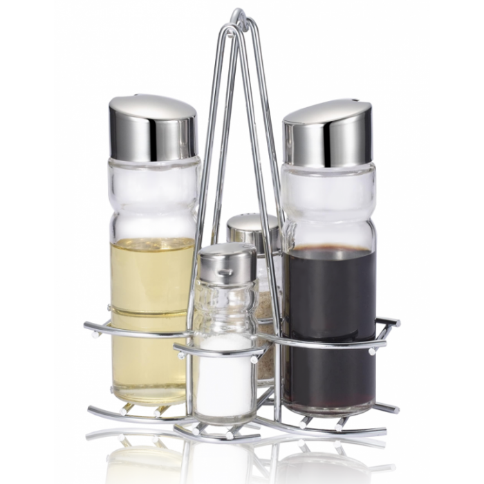 Oliviera MODERN LINE set 4 piese suport inox N-410 MN010646