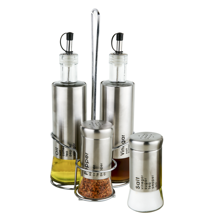 Oliviera TOP cu suport set 4 piese crom MN013255