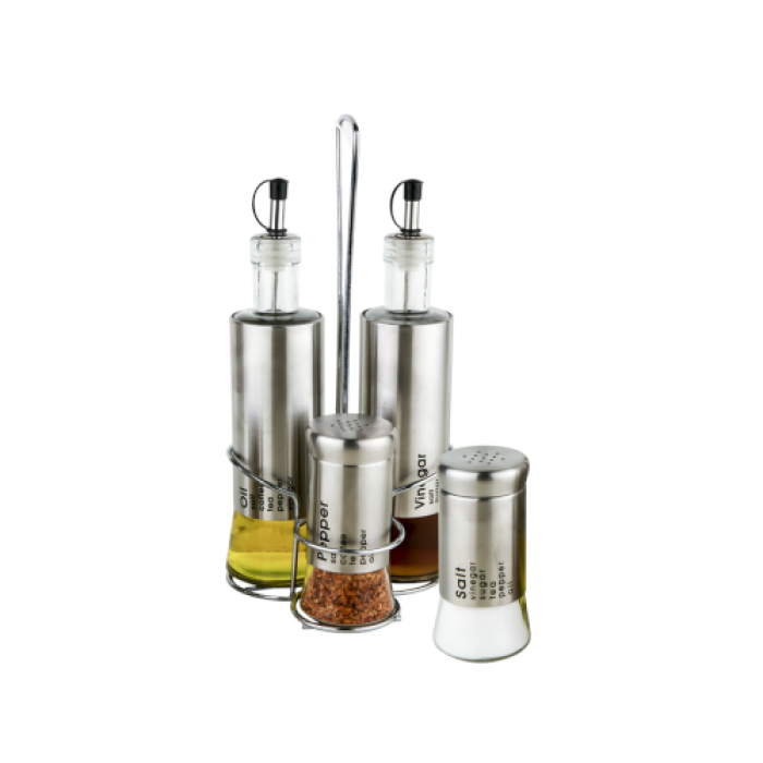 Oliviera TOP cu suport set 4 piese crom MN013255