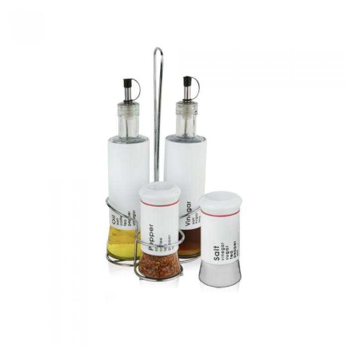 Oliviera TOP cu suport set 4 piese culoare alba MN013234