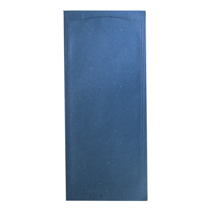 Pachet suport tacâmuri din hartie de tip plic 11x25cm culoare albastra set 125buc. MN012411