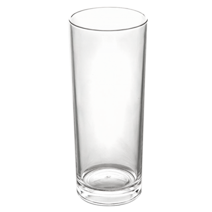 Pahar policarbonat RAKI LONG DRINK, 230ml, D6,3xh15,5cm