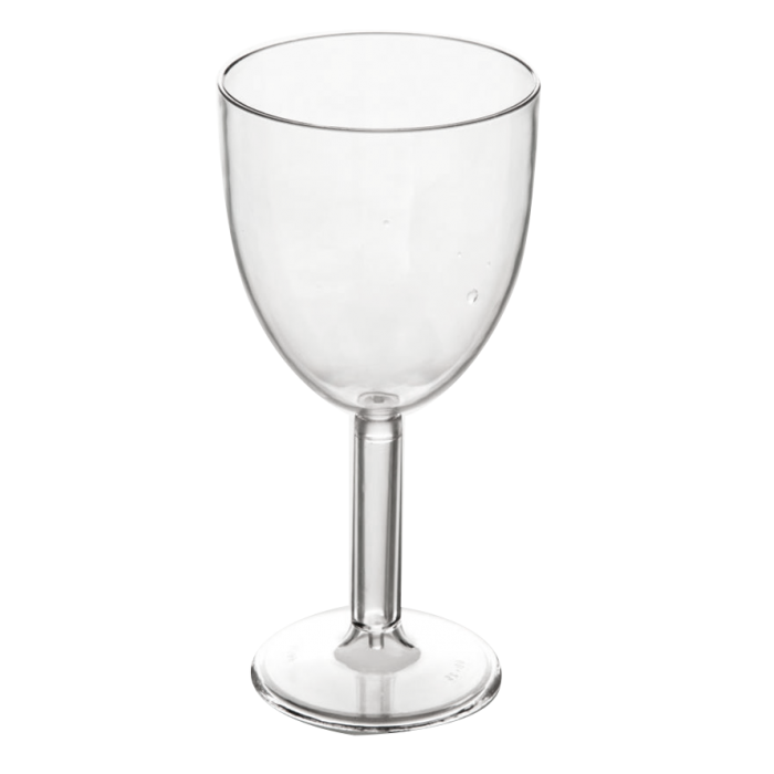 Pahar vin RAKI GOBLET, 250ml, D7,6xh15,6cm, policarbonat