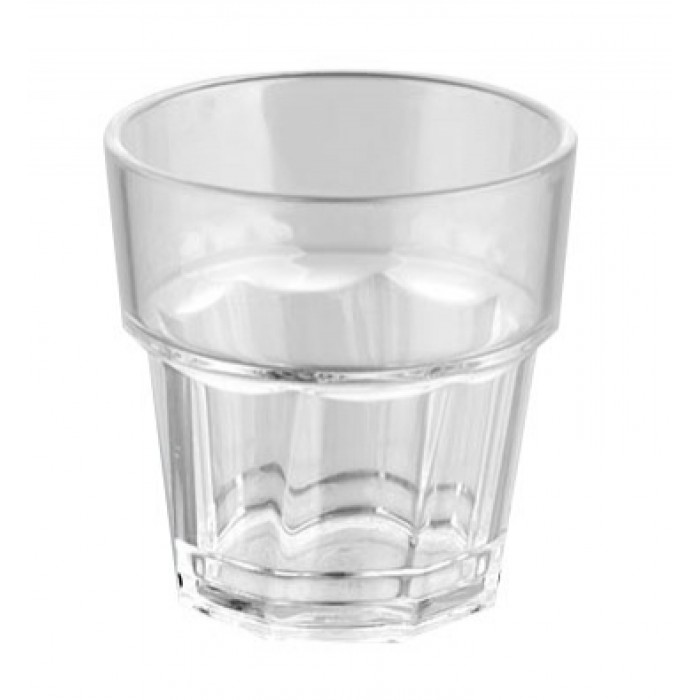 Pahar policarbonat RAKI AMERIKA, 250ml, D8,6xh9cm
