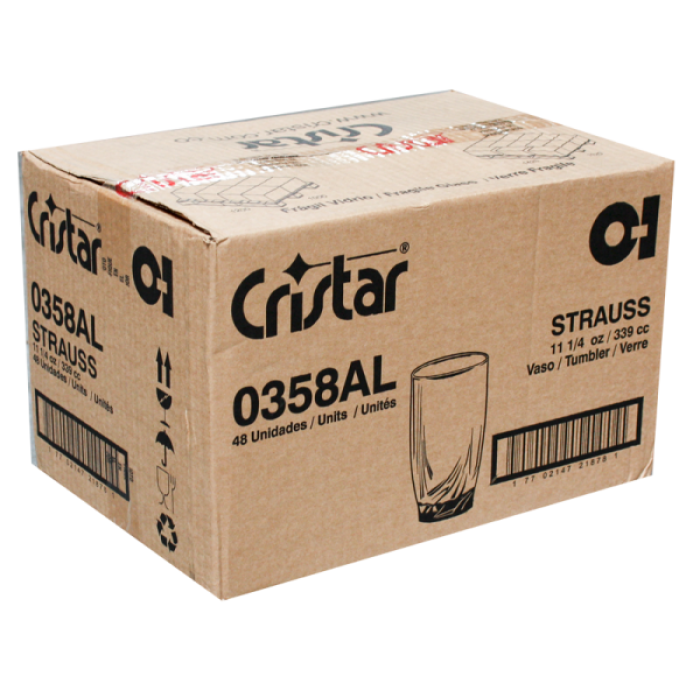 Set 48 pahare whisky 339cc  CRISTAR colectia STRAUSS   MN011245