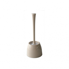 Perie WC cu suport bej RAKI NEON 15xh38,5cm din plastic