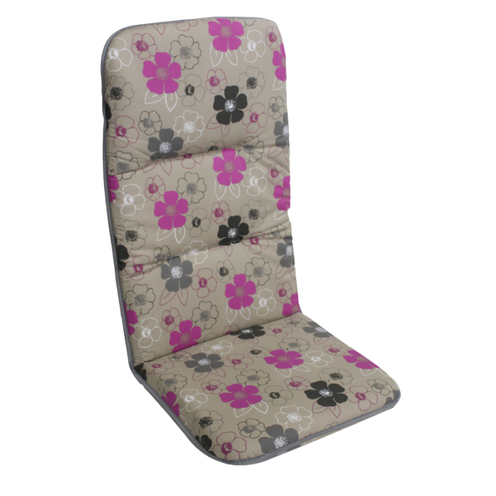 Perna dubla pentru scaun 115x50cm MULTIALTA MN0115232 cu flori