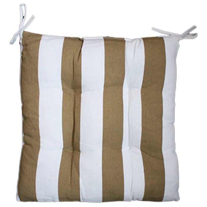 Pernuta pentru scaun alb bej 45x45cm