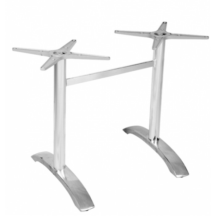 Picior, baza din aluminiu pentru masa cu blat dreptunghiular RAKI 60x68xh72cm