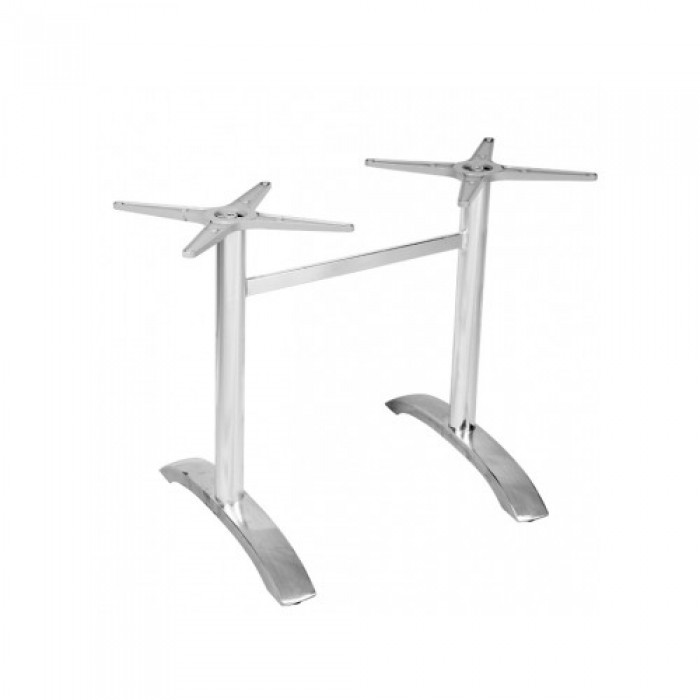 Picior, baza din aluminiu pentru masa cu blat dreptunghiular RAKI 60x68xh72cm