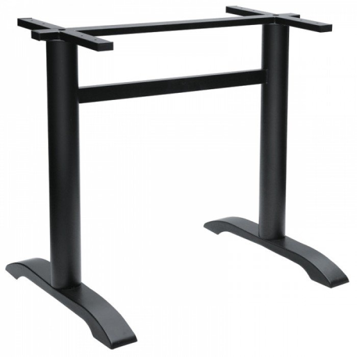 Picior, baza metalica pentru masa cu blat dreptunghiular RAKI 62x80xh72cm