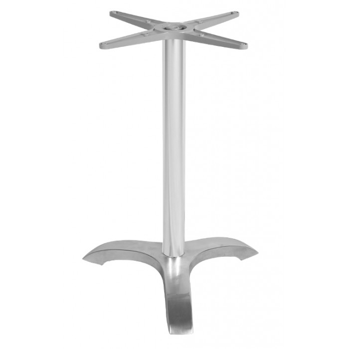 Picior, baza din aluminiu pentru masa cu blat patrat sau rotund RAKI 58x58xh72cm