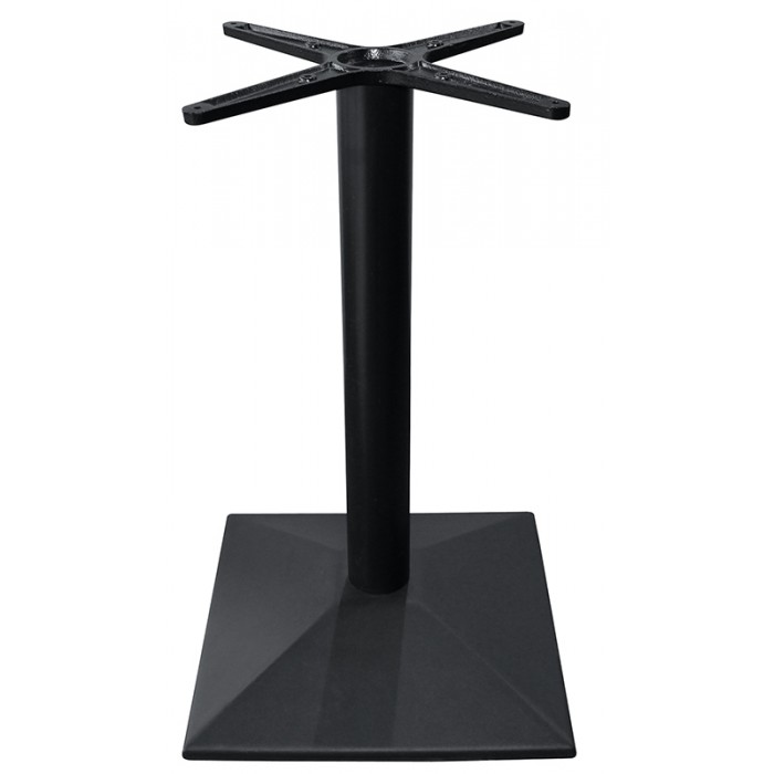 Picior, baza metalica pentru masa cu blat patrat sau rotund RAKI 40x40xh72cm