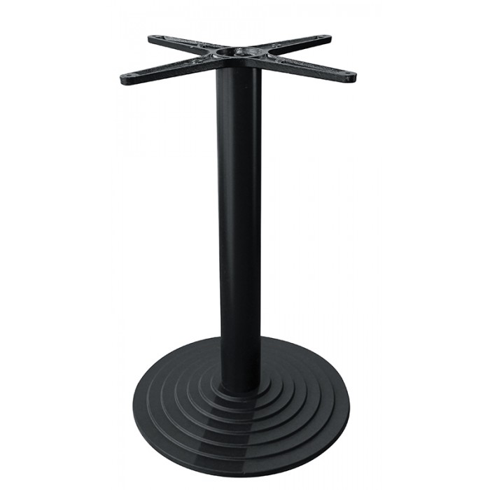 Picior, baza metalica pentru masa cu blat patrat sau rotund RAKI 43x43xh72cm