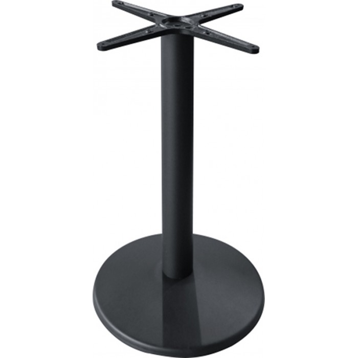 Picior, baza metalica pentru masa cu blat patrat sau rotund RAKI 43xh72cm