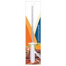 Pila de ascutit cutite 19,5cm SIMONAGGIO CHURRASCO cu maner alb MN015530