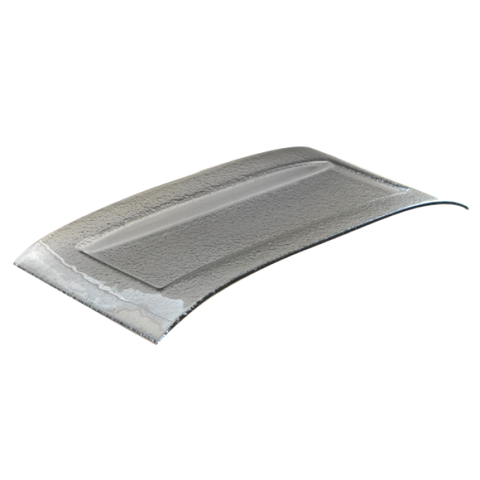 Platou dreptunghiular pentru servit RAKI 20x42cm alb MN0103132