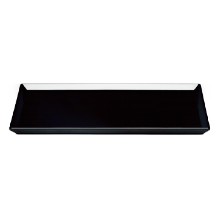 Platou dreptunghiular RAKI, 35x18cm, negru
