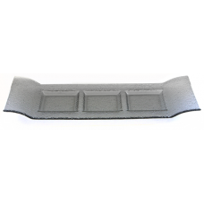Platou dreptunghiular RAKI cu 3 compartimente 14x39cm MN0103137