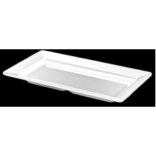 Platou melamina servire RAKI BONO, 71x40xh5cm, dreptunghiular, alb