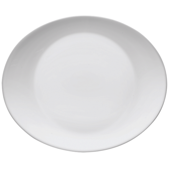 Platou steak oval din opal BORMIOLI RONDA 32x26xh3,1cm