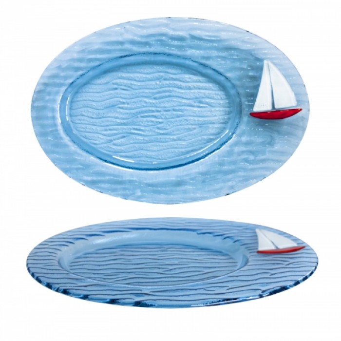 Platou oval pentru servit RAKI 21x34cm SAIL MN0103235